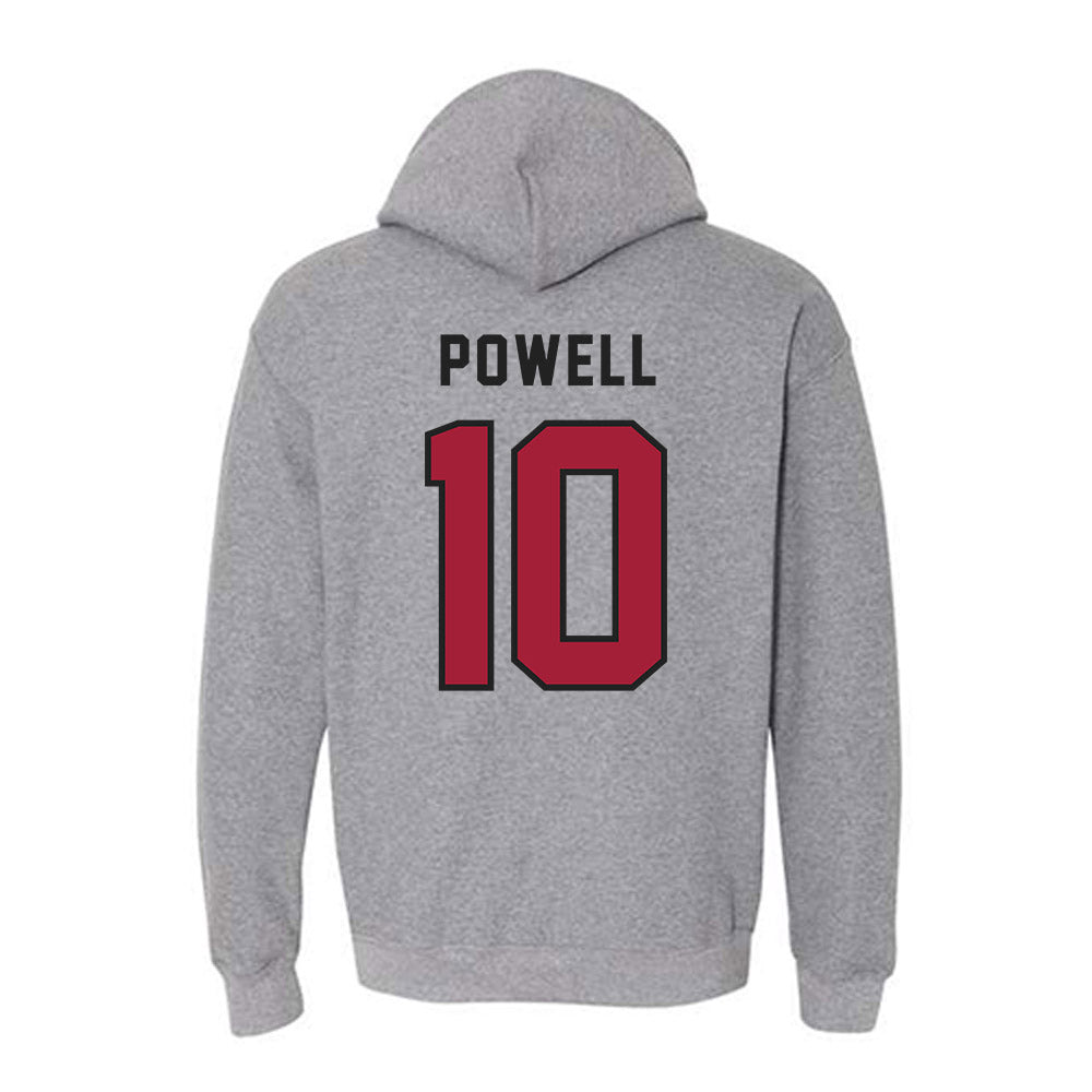 Lenoir Rhyne - NCAA Men's Lacrosse : Donovan Powell - Classic Shersey Hooded Sweatshirt-1