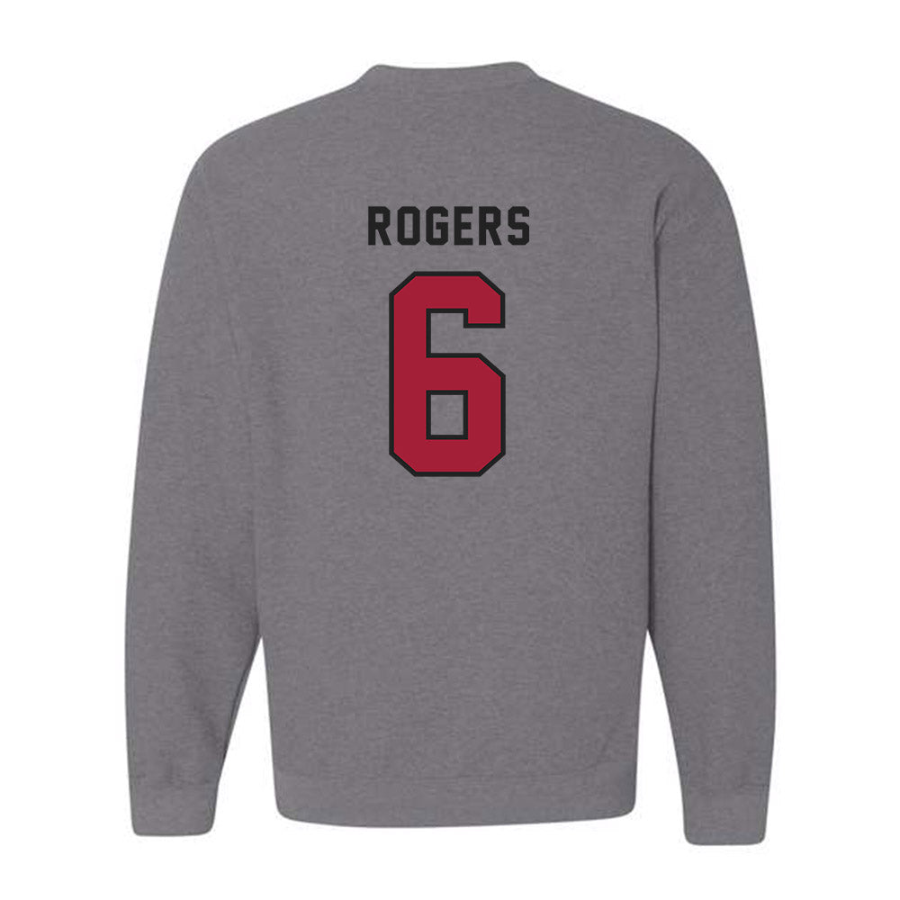 Lenoir Rhyne - NCAA Football : DeAree Rogers - Classic Shersey Crewneck Sweatshirt-1