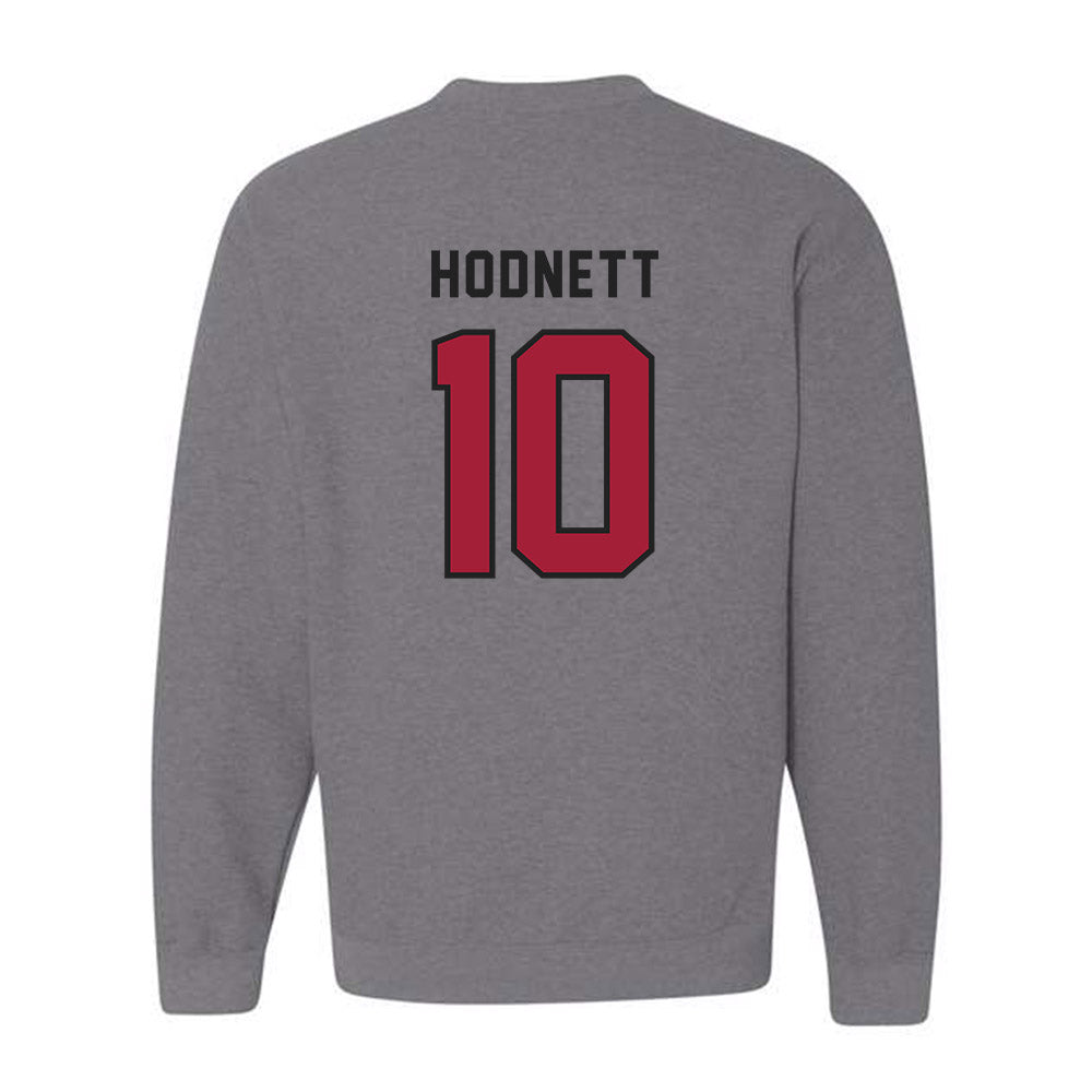 Lenoir Rhyne - NCAA Men's Basketball : Junior Hodnett - Classic Shersey Crewneck Sweatshirt-1