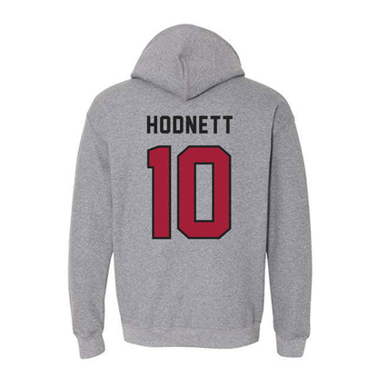 Lenoir Rhyne - NCAA Men's Basketball : Junior Hodnett - Classic Shersey Hooded Sweatshirt-1