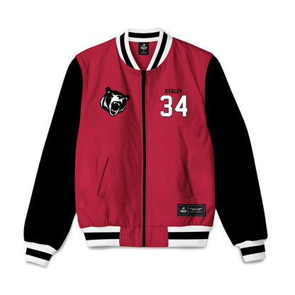 Lenoir Rhyne - NCAA Men's Soccer : Eli Kerley - Bomber Jacket-0