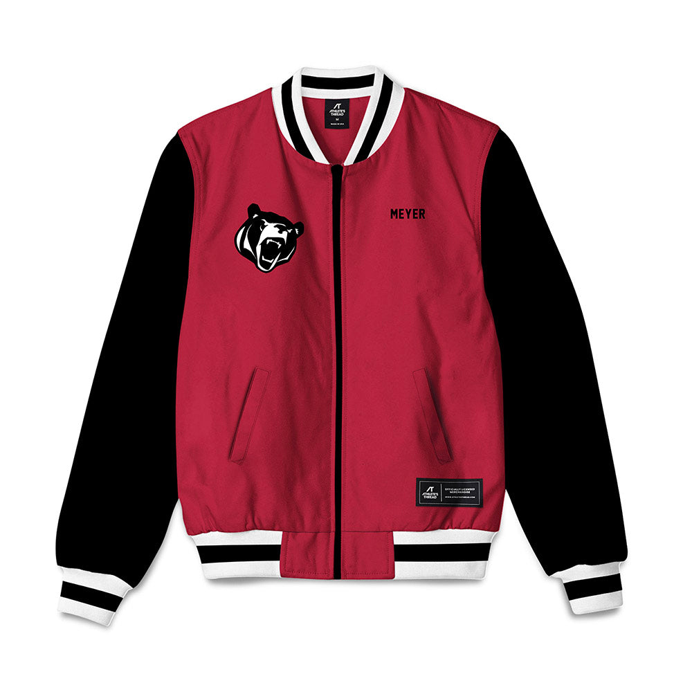 Lenoir Rhyne - NCAA Men's Tennis : Paul Daniel Meyer - Bomber Jacket-0