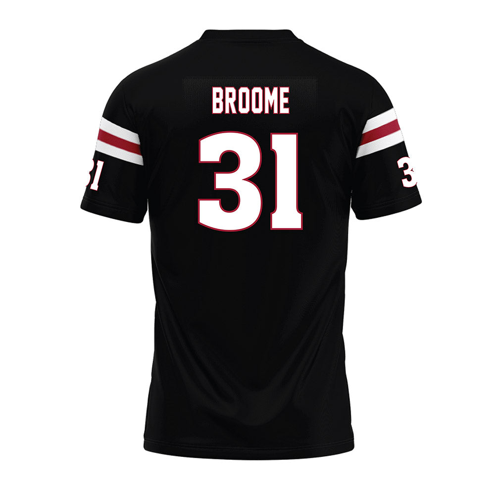 Lenoir Rhyne - NCAA Football : Walker Broome - Black Premium Football Jersey-1