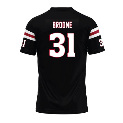Lenoir Rhyne - NCAA Football : Walker Broome - Black Premium Football Jersey-1