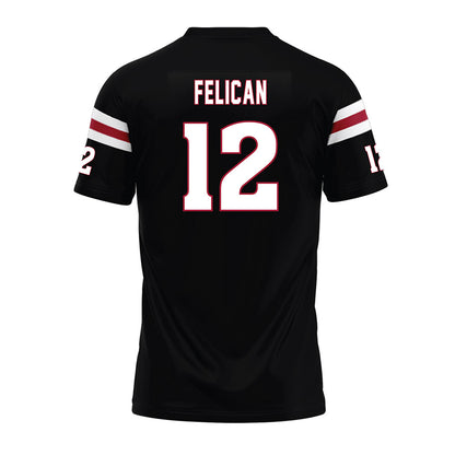 Lenoir Rhyne - NCAA Football : Legend Felican - Black Premium Football Jersey-1
