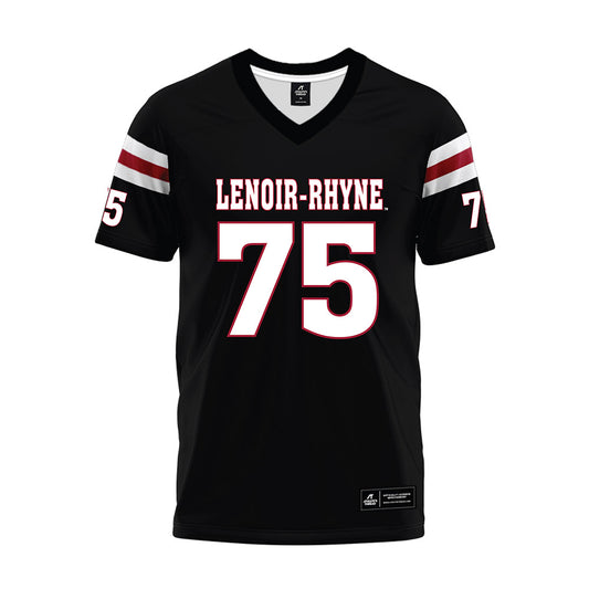 Lenoir Rhyne - NCAA Football : Rubens Joseph - Black Premium Football Jersey-0