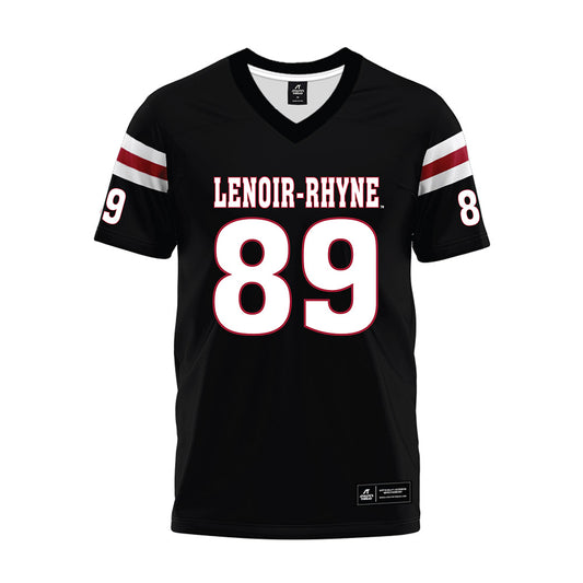 Lenoir Rhyne - NCAA Football : Russell Ange - Black Premium Football Jersey-0