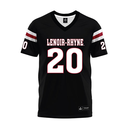 Lenoir Rhyne - NCAA Football : Jarrod Mewborn - Black Premium Football Jersey-0