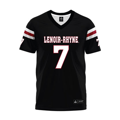 Lenoir Rhyne - NCAA Football : Khamoni Robinson - Black Premium Football Jersey-0