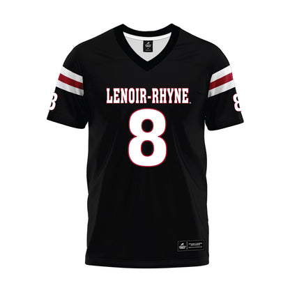 Lenoir Rhyne - NCAA Football : Shamar Baker - Black Premium Football Jersey-0