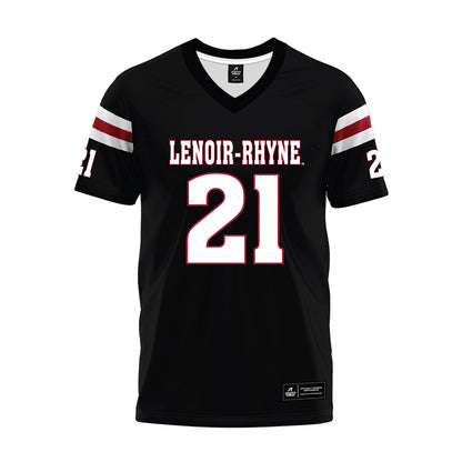 Lenoir Rhyne - NCAA Football : Tate OBryan - Black Premium Football Jersey-0