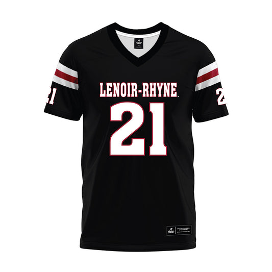 Lenoir Rhyne - NCAA Football : Tate OBryan - Black Premium Football Jersey-0