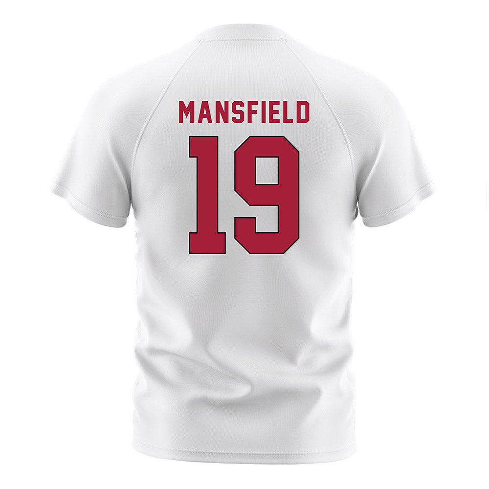 Lenoir Rhyne - NCAA Women's Soccer : Frankie Mansfield - White Soccer Jersey-1