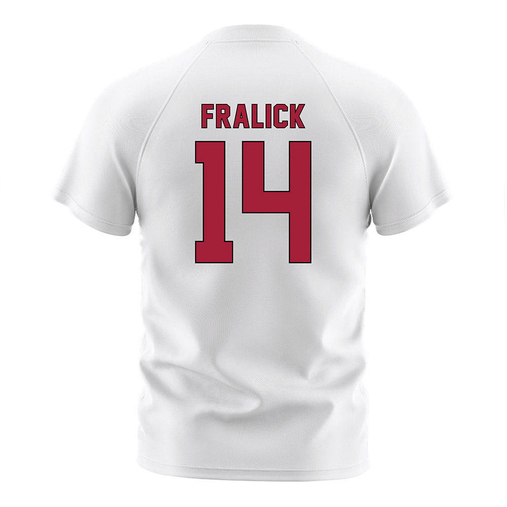 Lenoir Rhyne - NCAA Women's Soccer : Jayden Fralick - White Soccer Jersey-1