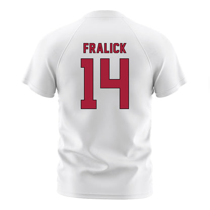 Lenoir Rhyne - NCAA Women's Soccer : Jayden Fralick - White Soccer Jersey-1
