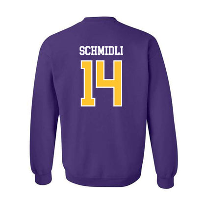 UWSP - NCAA Women's Lacrosse : Allison Schmidli - Classic Shersey Crewneck Sweatshirt-1