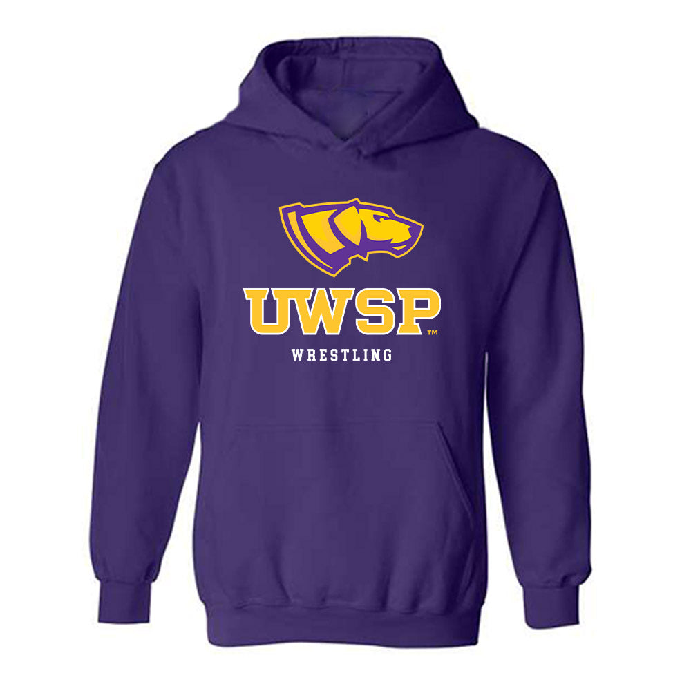 UWSP - NCAA Wrestling : Joseph Kelley - Classic Shersey Hooded Sweatshirt-0
