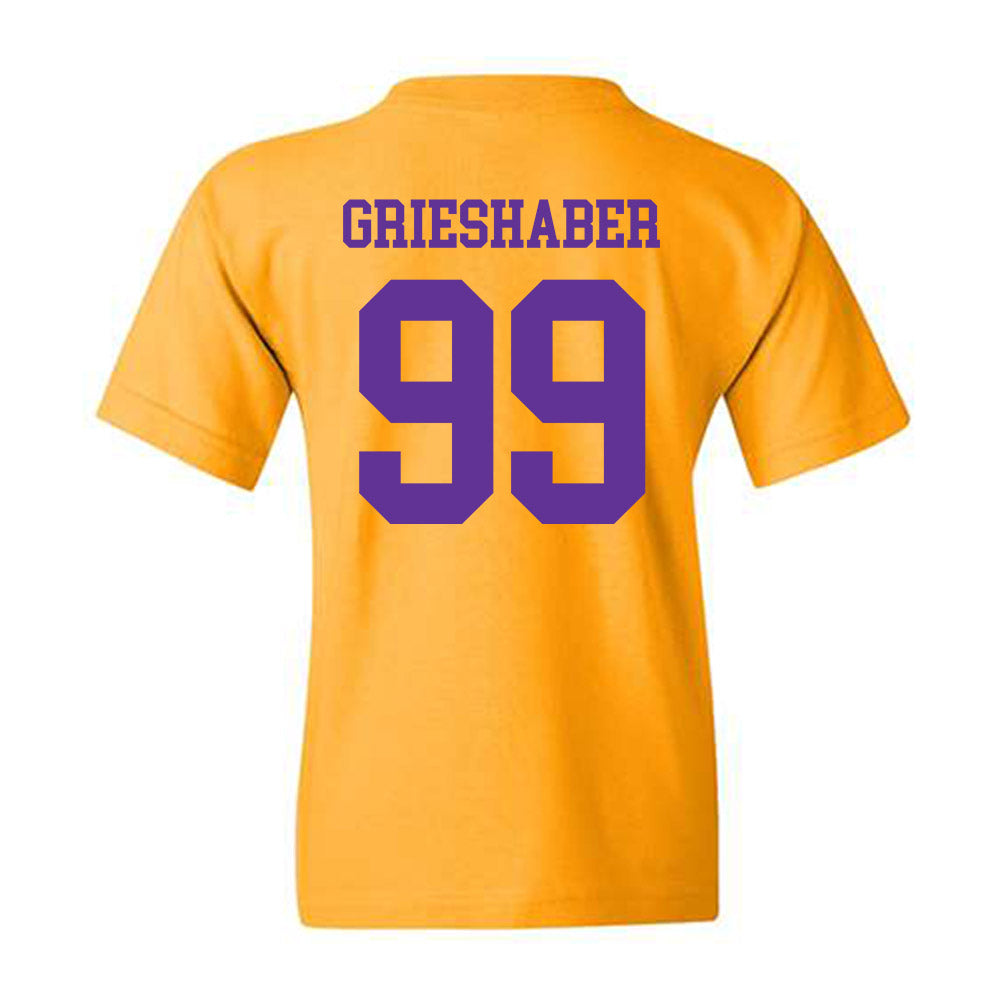 UWSP - NCAA Men's Soccer : Noah Grieshaber - Youth T-Shirt-1