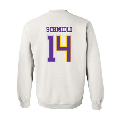 UWSP - NCAA Women's Lacrosse : Allison Schmidli - Classic Shersey Crewneck Sweatshirt-1