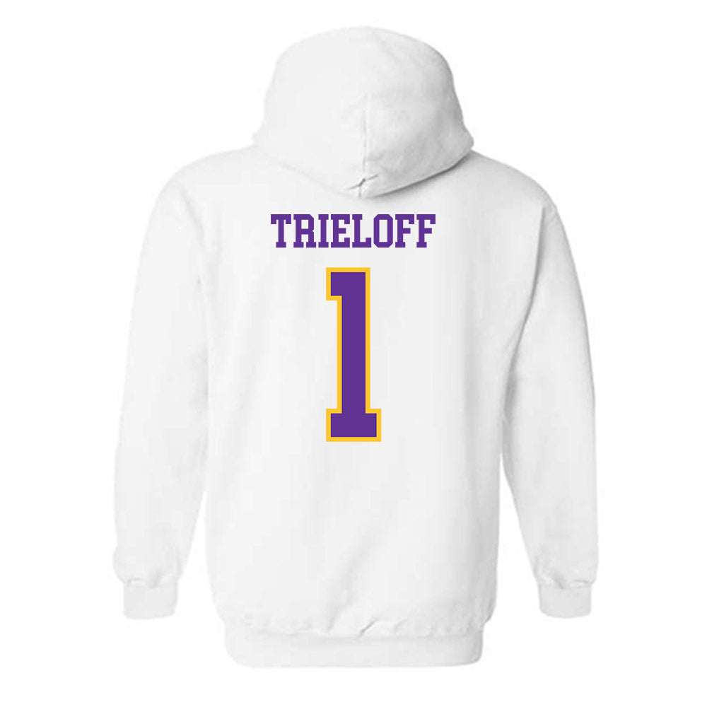 UWSP - NCAA Women's Volleyball : Ella Trieloff - Classic Shersey Hooded Sweatshirt-1