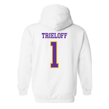 UWSP - NCAA Women's Volleyball : Ella Trieloff - Classic Shersey Hooded Sweatshirt-1