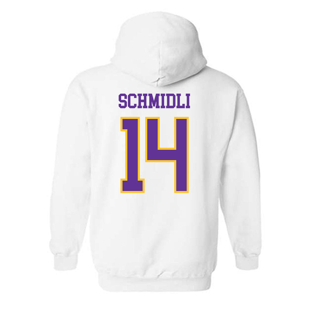 UWSP - NCAA Women's Lacrosse : Allison Schmidli - Classic Shersey Hooded Sweatshirt-1