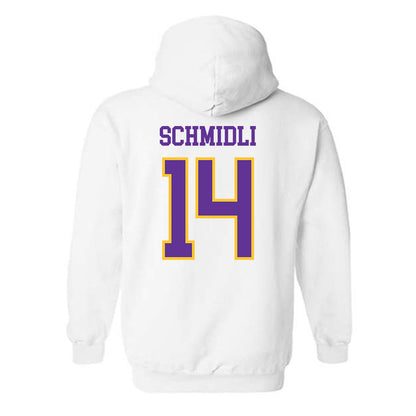 UWSP - NCAA Women's Lacrosse : Allison Schmidli - Classic Shersey Hooded Sweatshirt-1