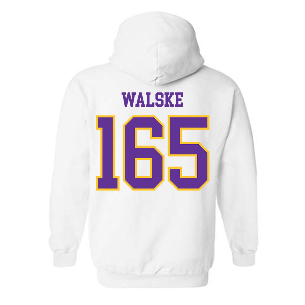 UWSP - NCAA Wrestling : Kyler Walske - Classic Shersey Hooded Sweatshirt-1