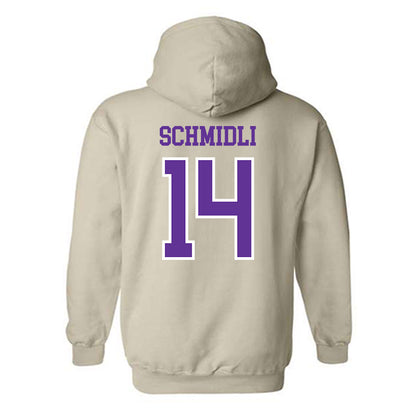 UWSP - NCAA Women's Lacrosse : Allison Schmidli - Classic Shersey Hooded Sweatshirt-1