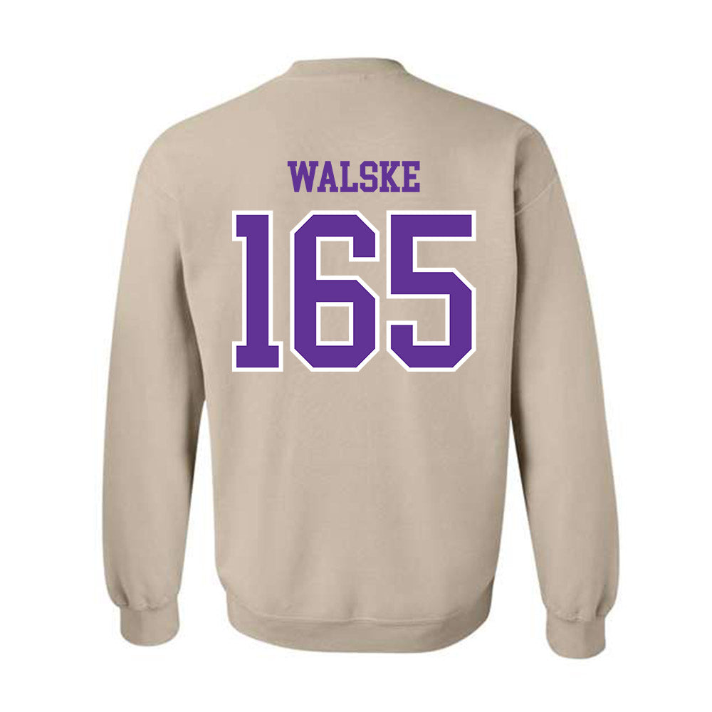 UWSP - NCAA Wrestling : Kyler Walske - Classic Shersey Crewneck Sweatshirt-1