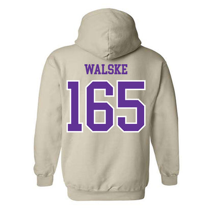 UWSP - NCAA Wrestling : Kyler Walske - Classic Shersey Hooded Sweatshirt-1