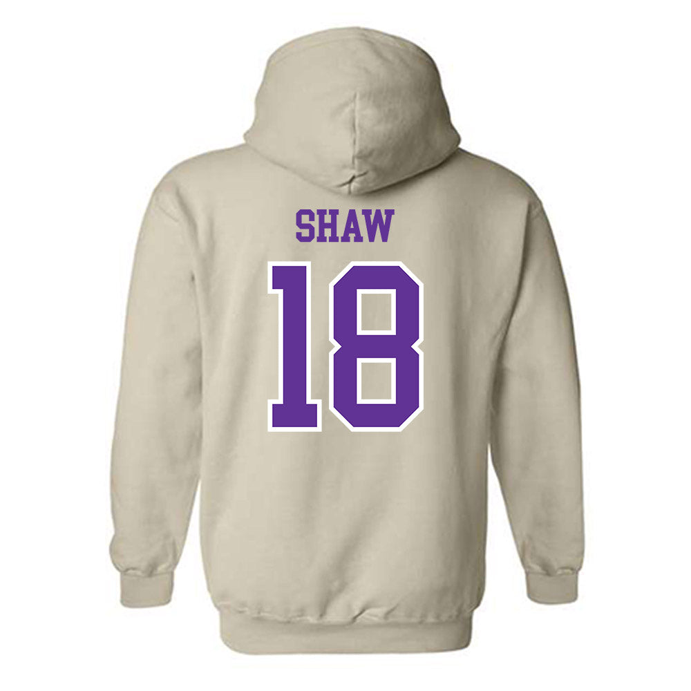 UWSP - NCAA Women's Volleyball : Lauren Shaw - Classic Shersey Hooded Sweatshirt-1