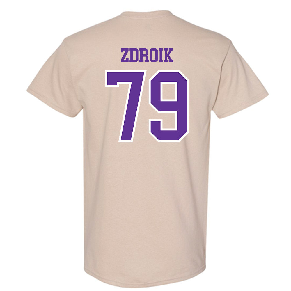 UWSP - NCAA Football : Daniel Zdroik - Classic Shersey T-Shirt-1