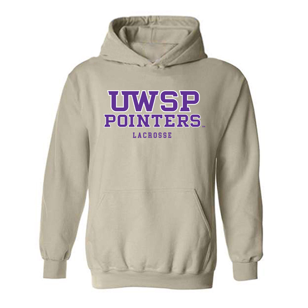 UWSP - NCAA Women's Lacrosse : Allison Schmidli - Classic Shersey Hooded Sweatshirt-0