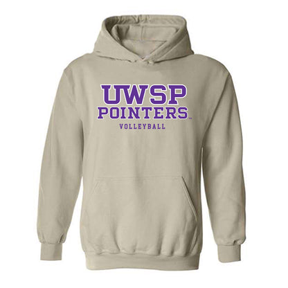 UWSP - NCAA Women's Volleyball : Lauren Shaw - Classic Shersey Hooded Sweatshirt-0