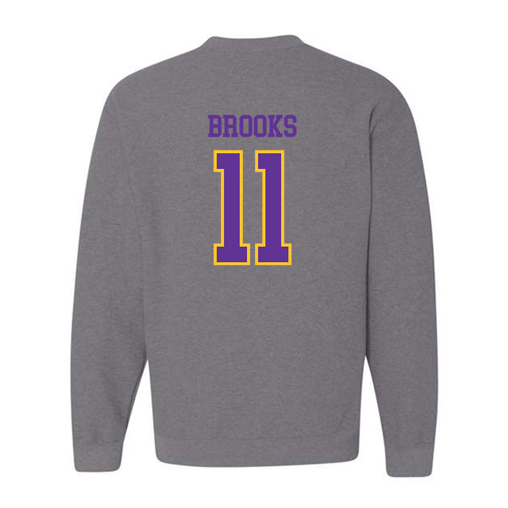 UWSP - NCAA Football : Kevin Brooks - Classic Shersey Crewneck Sweatshirt-1