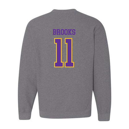 UWSP - NCAA Football : Kevin Brooks - Classic Shersey Crewneck Sweatshirt-1