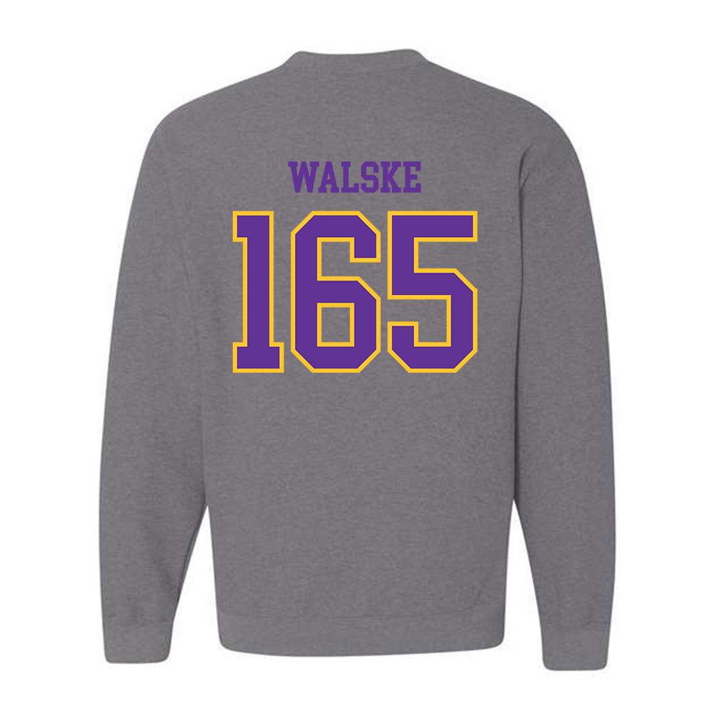 UWSP - NCAA Wrestling : Kyler Walske - Classic Shersey Crewneck Sweatshirt-1