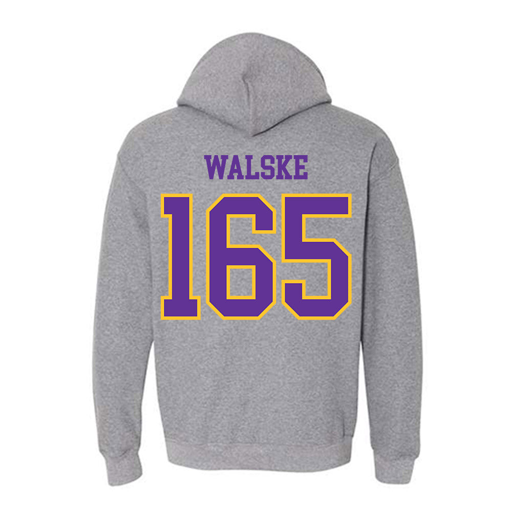 UWSP - NCAA Wrestling : Kyler Walske - Classic Shersey Hooded Sweatshirt-1