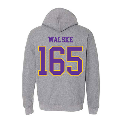 UWSP - NCAA Wrestling : Kyler Walske - Classic Shersey Hooded Sweatshirt-1
