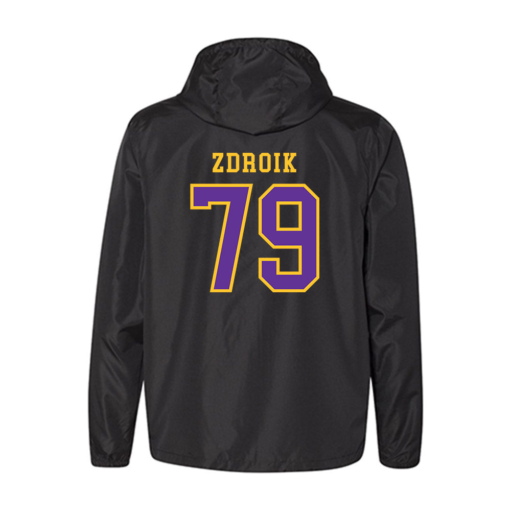 UWSP - NCAA Football : Daniel Zdroik - Windbreaker-1
