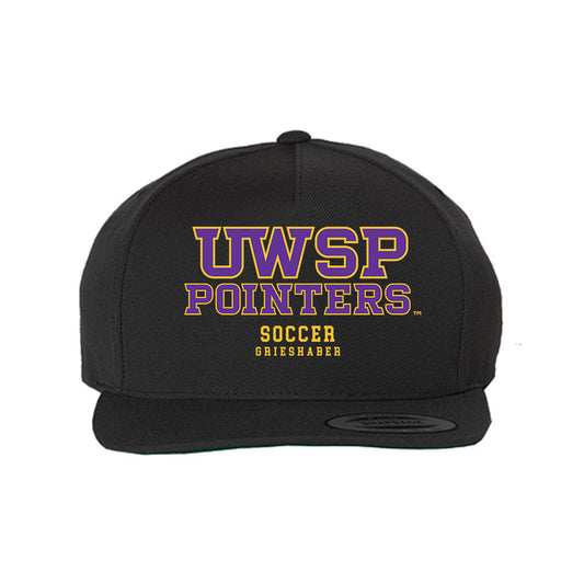 UWSP - NCAA Men's Soccer : Noah Grieshaber - Snapback Hat-0