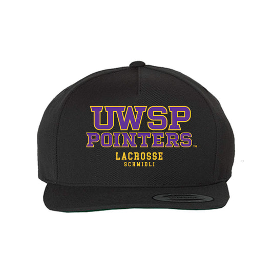 UWSP - NCAA Women's Lacrosse : Allison Schmidli - Snapback Hat-0
