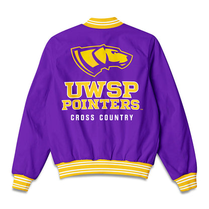 UWSP - NCAA Women's Cross Country : Brooklyn Hoff - Bomber Jacket-1