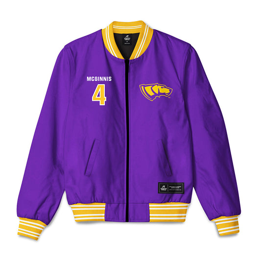 UWSP - NCAA Men's Soccer : Charlie McGinnis - Bomber Jacket-0