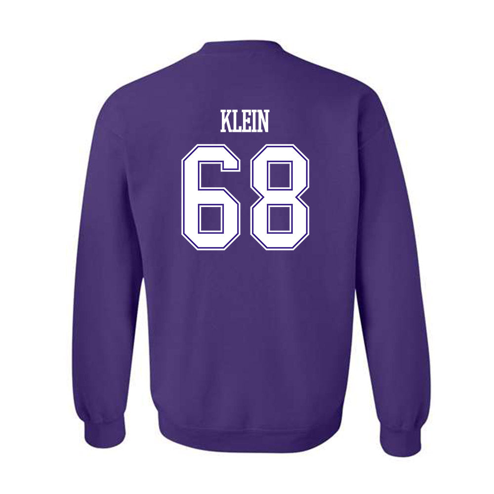 Winona - NCAA Football : Brecken Klein - Classic Shersey Crewneck Sweatshirt-1