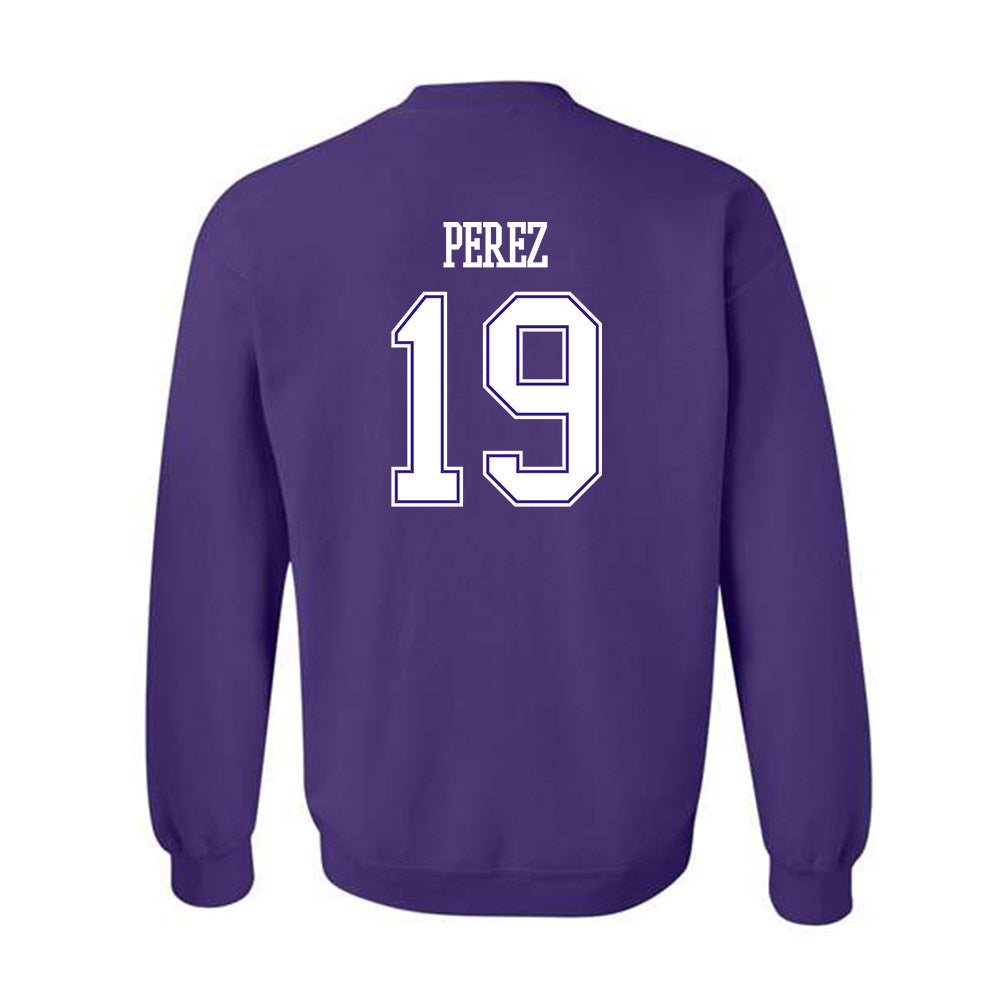 Winona - NCAA Women's Soccer : Sam Perez - Classic Shersey Crewneck Sweatshirt-1