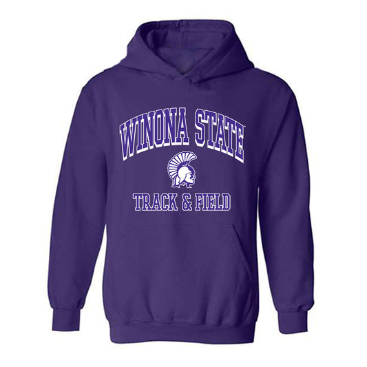 Winona - NCAA Women's Track & Field : Amber Gerrits - Classic Shersey Hooded Sweatshirt-0