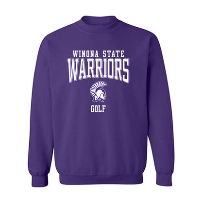 Winona - NCAA Men's Golf : Jack Rubo - Classic Shersey Crewneck Sweatshirt-0