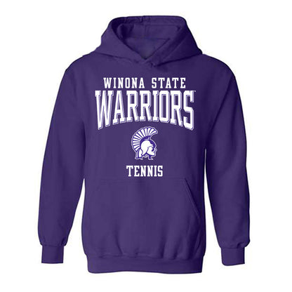 Winona - NCAA Women's Tennis : Skylar Gary - Classic Shersey Hooded Sweatshirt-0